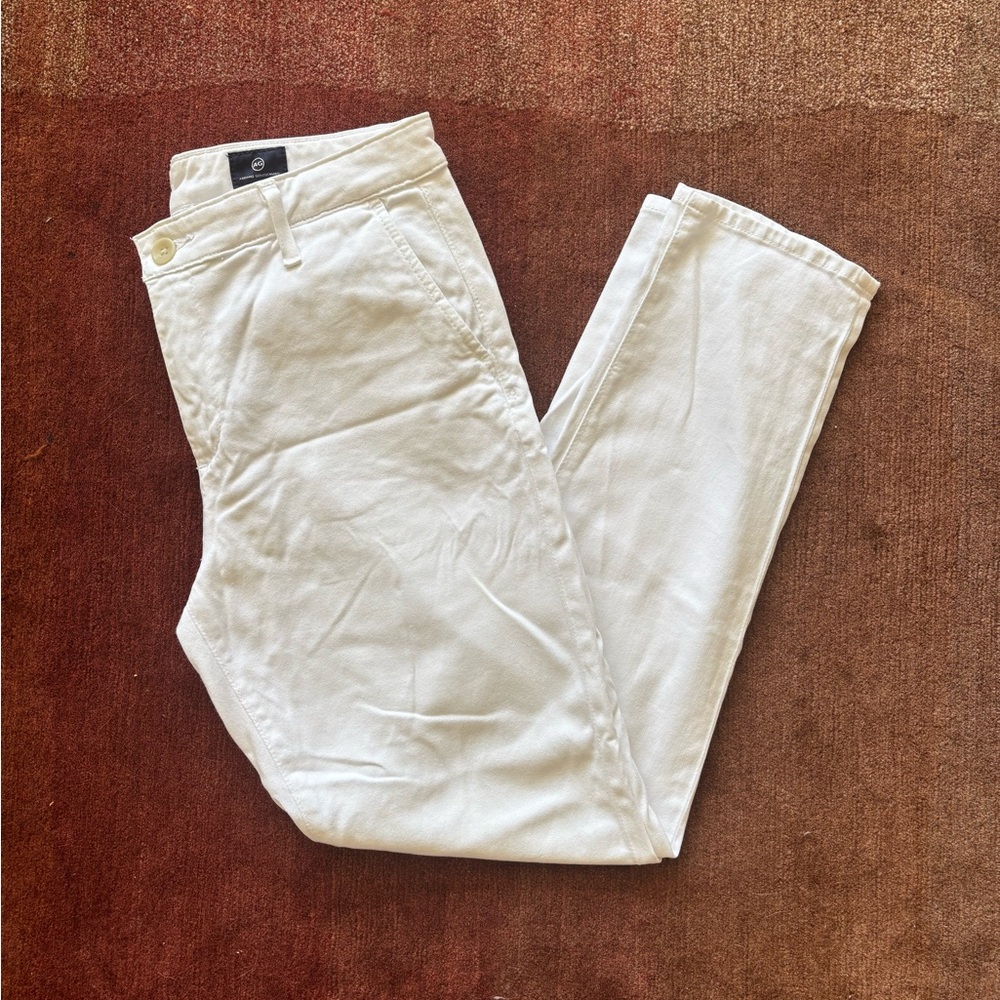 AG Adriano Goldschmied White Pants - Sz 27R
